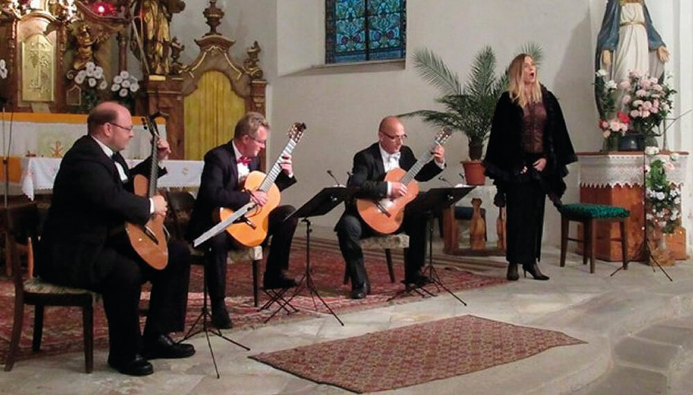 Guitar Arte Trio + Hannah Ester Minutillo – 3. adventní koncert