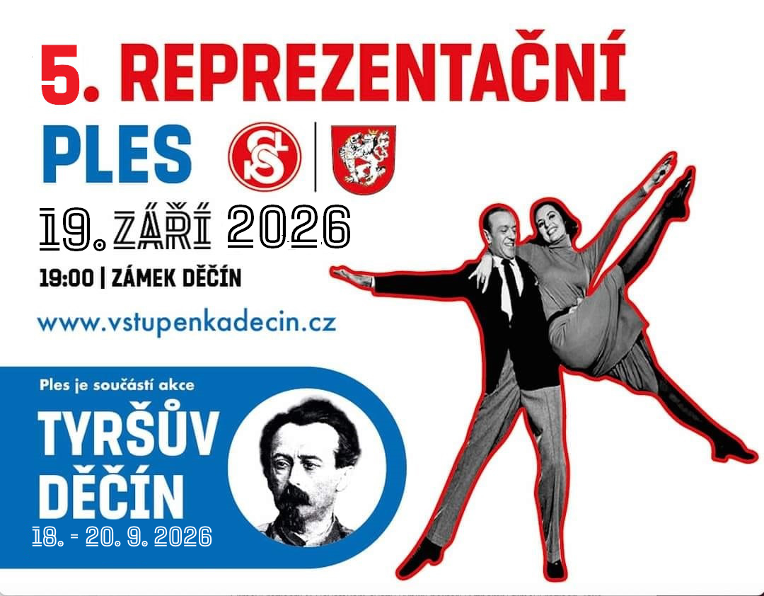 Reprezentační ples Tyršova Děčína | 19.9.2026