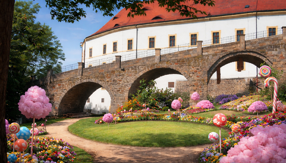 Království sladkostí – oslava Dne dětí