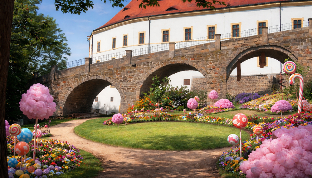 Království sladkostí – oslava Dne dětí