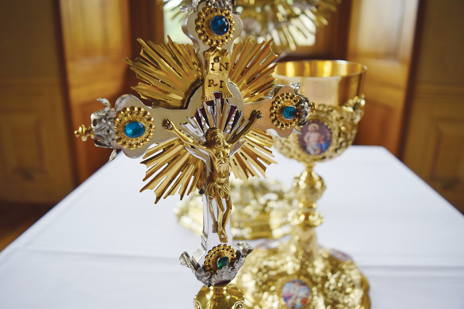 Chrámový poklad z kostela Povýšení sv. Kříže
